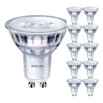 Confezione Multipack 10x Philips Corepro LED Faretti GU10 PAR16 4.9W 485lm 36D - 840 Bianco Freddo | Sostitutiva 65W