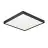 Eglo Luce da soffitto Illuminazione del bagno Fueva 6 Plastica Nero 10.5W 1700lm - 827-840-865 CCT