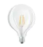 Osram Parathom Classic LED E27 Globe 125mm Filamento Chiara 7W 806lm - 822-827 Dim to Warm | Dimmerabile - Sostitutiva 60W