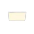 Nordlux LED Luce da soffitto Oja 29 Piazza Bianca 14.5W 1600lm - 830-840 CCT | A 3 Livelli Dimmerabile 