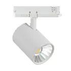 Noxion Luce A Binario LED 3 Fasi Delta Pro Aluminium Bianca 40W 4900lm 36D - 930-940-957 CCT | UGR 